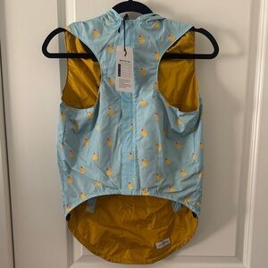 Dog Blue and Yellow Duck Print Vest